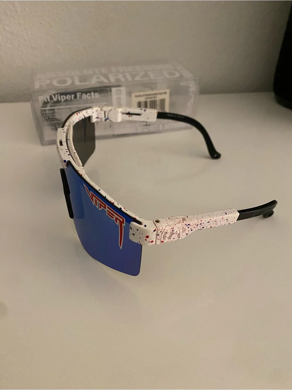 Like new sunglasses pit viper with box